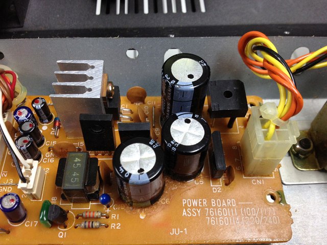 Roland Juno-2 Electrolytic Capacitors